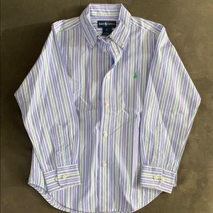 Ralph Lauren Boy’s Striped Dress Shirt Sz 6